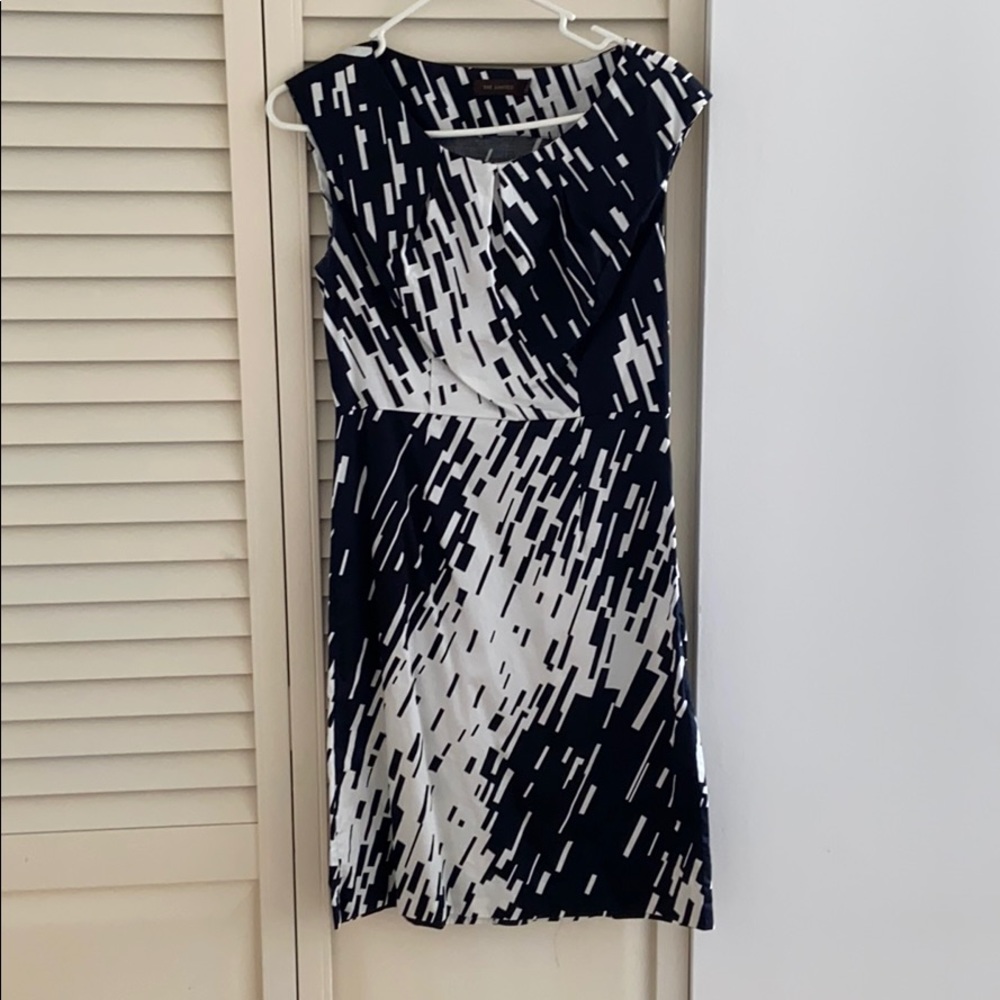 The Limited black and white dress